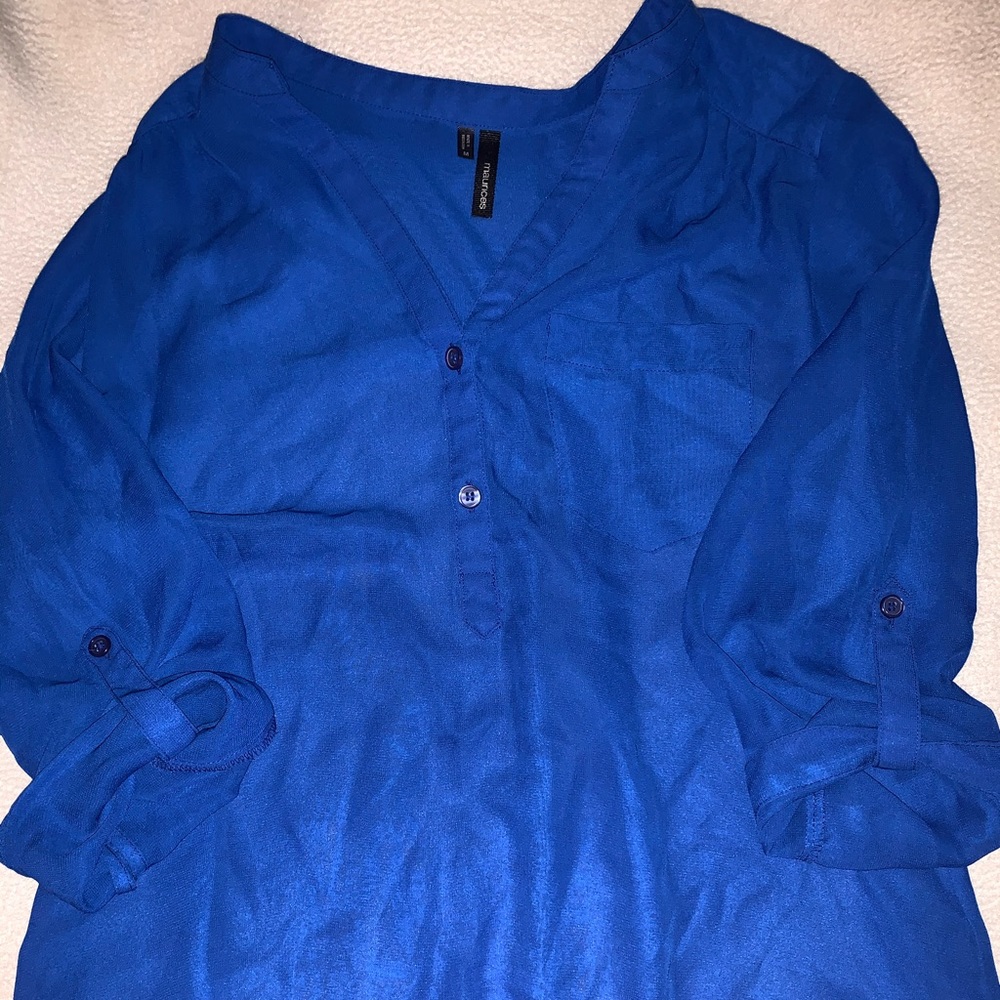 Maurice’s Ladies Blouse - Royal Blue